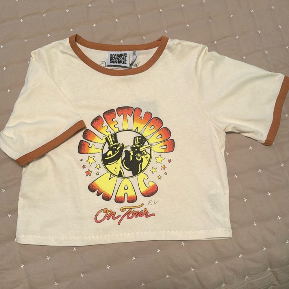 FLEETWOOD MAC CROP TEE